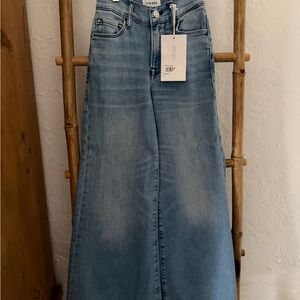 Frame Denim Le Palazzo Crop Jeans